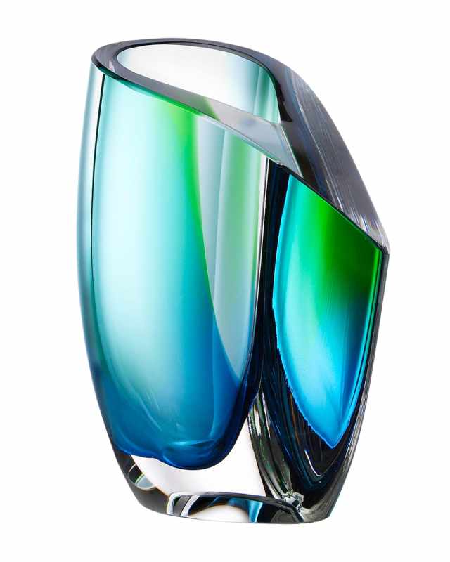 Mirage Vase, Blue/Green